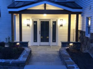 Portico Addition Defines Entry